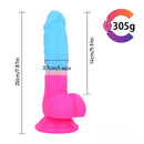 7.87in Realistic Dildo Sex Toy For Women Men Fake Penis