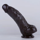 7.87in Realistic Penis PVC Skin Feel Phallus Sex Toy For Women Masturbation