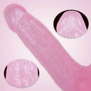 7.87in Realistic Penis PVC Skin Feel Phallus Sex Toy For Women Masturbation
