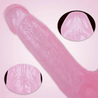 7.87in Realistic Penis PVC Skin Feel Phallus Sex Toy For Women Masturbation