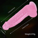 7.87in Realistic Penis PVC Skin Feel Phallus Sex Toy For Women Masturbation