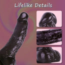7.87in Realistic Penis PVC Skin Feel Phallus Sex Toy For Women Masturbation