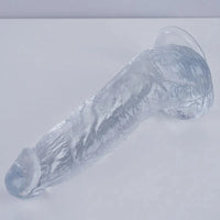 7.87in Realistic Penis PVC Skin Feel Phallus Sex Toy For Women Masturbation