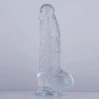 7.87in Realistic Penis PVC Skin Feel Phallus Sex Toy For Women Masturbation