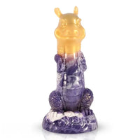 7.87in Realistic Silicone Dragon Dildo For G-Spot Stimulating Ball-Free Design
