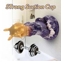 7.87in Realistic Silicone Dragon Dildo For G-Spot Stimulating Ball-Free Design