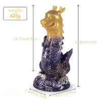 7.87in Realistic Silicone Dragon Dildo For G-Spot Stimulating Ball-Free Design