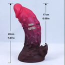 7.87in Realistic Silicone Monster Spiked Dildo With Strong Suction Cup