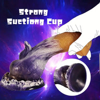 7.87in Realistic Snake-Shaped Silicone Soft Dildo With Lifelike Texture