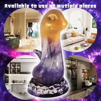 7.87in Realistic Snake-Shaped Silicone Soft Dildo With Lifelike Texture