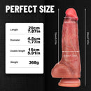 7.87in Realistic Soft Sexy Dildo Female Masturbator For Women