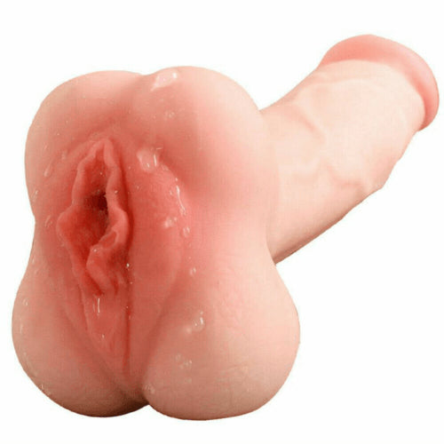 7.87in Realistic Vagina Pocket Pussy Dildo For Men Women