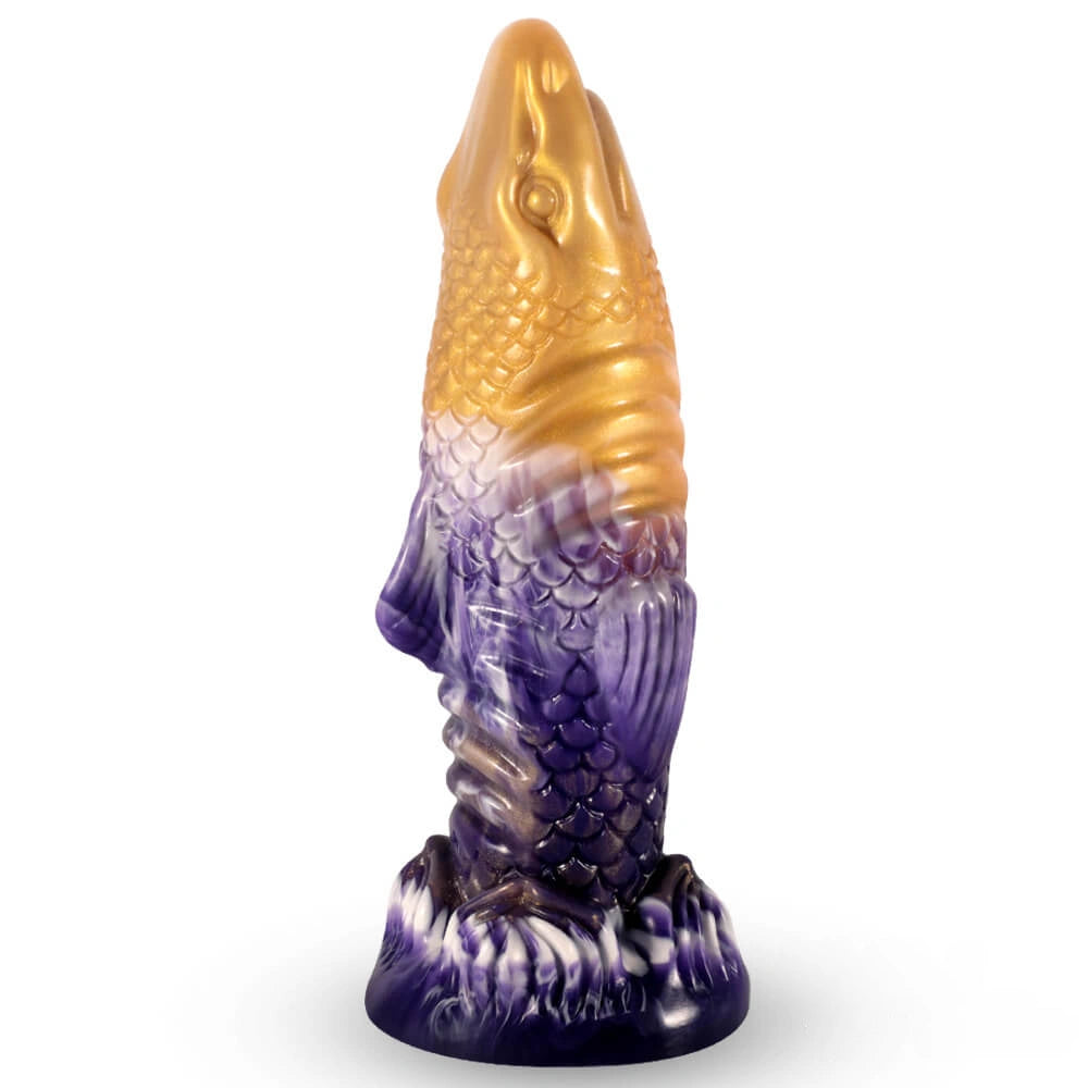 7.87in Shark Fish Fantasy Odd Soft Thick Dildo Real Feel Sex Toy