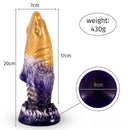 7.87in Shark Fish Fantasy Odd Soft Thick Dildo Real Feel Sex Toy