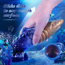 7.87in Shark Fish Fantasy Odd Soft Thick Dildo Real Feel Sex Toy