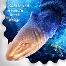 7.87in Shark Fish Fantasy Odd Soft Thick Dildo Real Feel Sex Toy