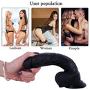 7.87in Silicone Dildo For Women Lifelike Sex Toy For Females