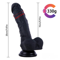 7.87in Silicone Dildo For Women Lifelike Sex Toy For Females