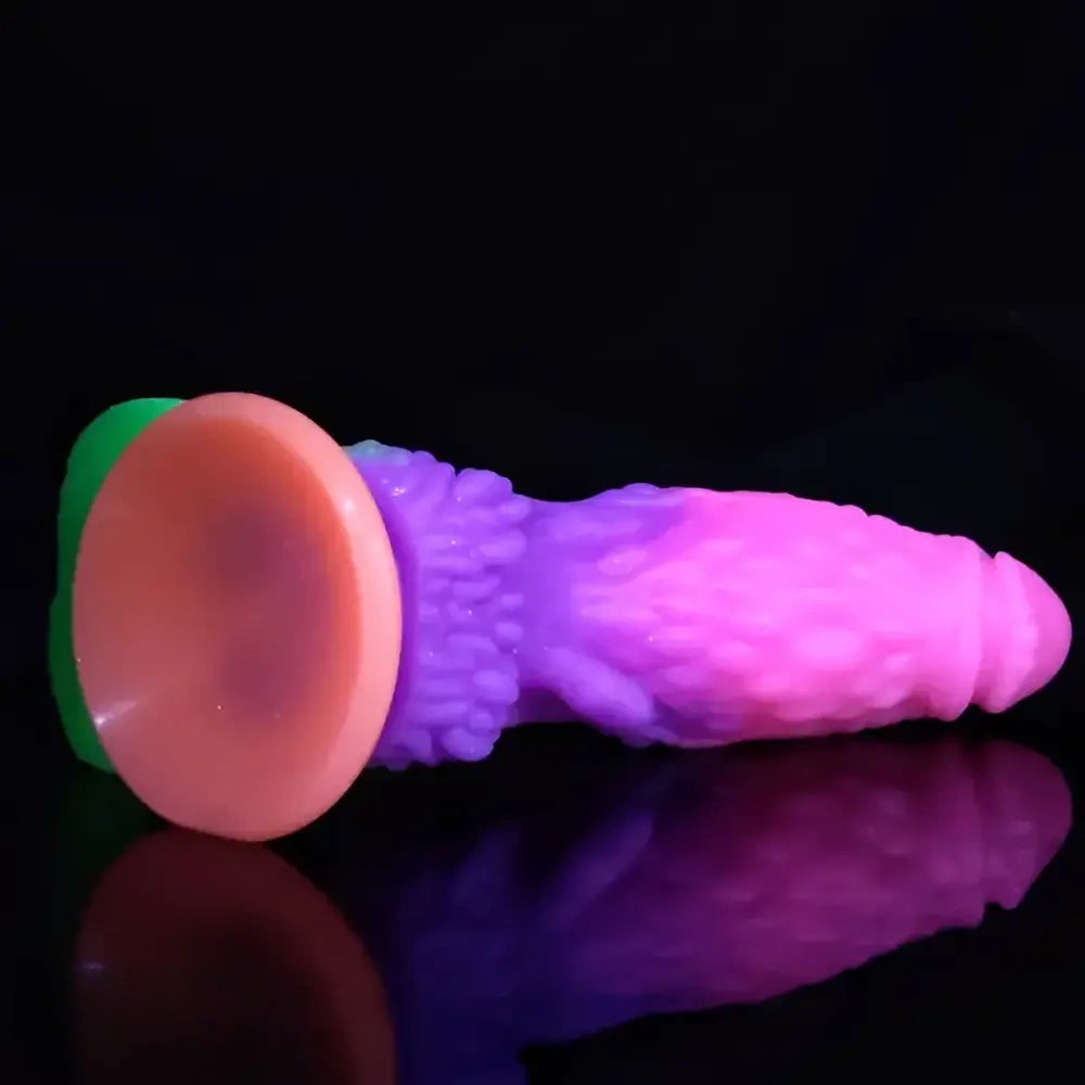 7.87in Silicone Dragon Soft SM Female Masturbation Anal Plug Dildo