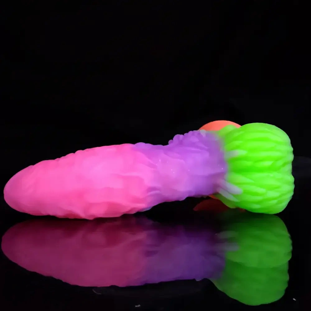 7.87in Silicone Dragon Soft SM Female Masturbation Anal Plug Dildo