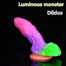 7.87in Silicone Dragon Soft SM Female Masturbation Anal Plug Dildo
