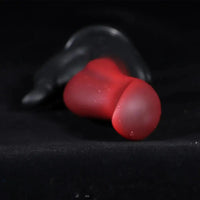 7.87in Silicone Fantasy Odd Sharp Head Dildo Mixed-colors Sensory Play