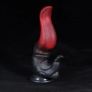 7.87in Silicone Fantasy Odd Sharp Head Dildo Mixed-colors Sensory Play