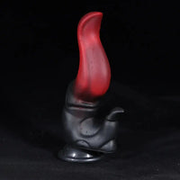 7.87in Silicone Fantasy Odd Sharp Head Dildo Mixed-colors Sensory Play