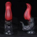 7.87in Silicone Fantasy Odd Sharp Head Dildo Mixed-colors Sensory Play