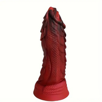 7.87in Silicone Flexible Snake Fantasy Dildo For Couples Lesbian