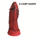 7.87in Silicone Flexible Snake Fantasy Dildo For Couples Lesbian