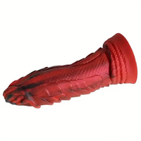 7.87in Silicone Flexible Snake Fantasy Dildo For Couples Lesbian