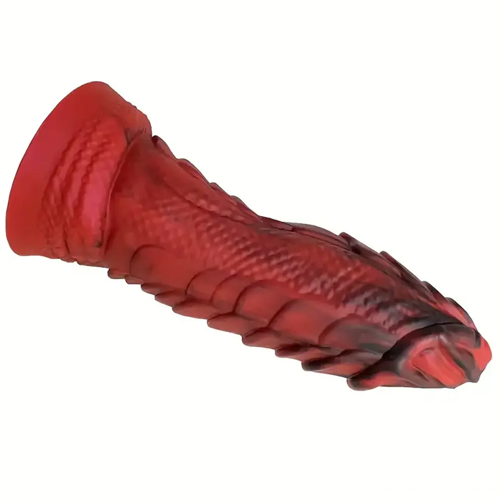 7.87in Silicone Flexible Snake Fantasy Dildo For Couples Lesbian
