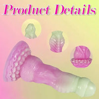 7.87in Silicone Snake Animal Dildo With Suction Cup For Adults Sex