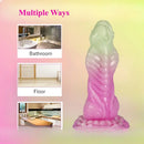 7.87in Silicone Snake Animal Dildo With Suction Cup For Adults Sex