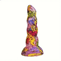 7.87in Silicone Soft Monster Design Dildo For Women Hands-Free