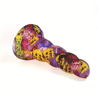 7.87in Silicone Soft Monster Design Dildo For Women Hands-Free
