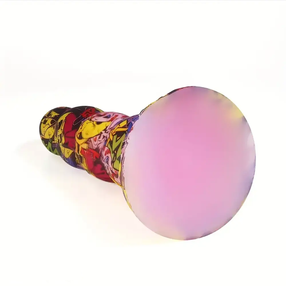 7.87in Silicone Soft Monster Design Dildo For Women Hands-Free