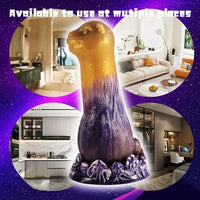 7.87in Silicone Tiger Dildo With Suction Cup Realistic Visceral Toy