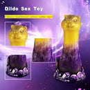 7.87in Silicone Tiger Dildo With Suction Cup Realistic Visceral Toy