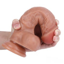 7.87in Soft Liquid Silicone Realistic Dildo Women Adult Sex Toy