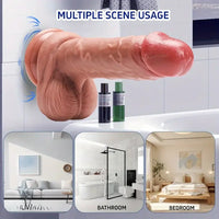 7.87in Soft Silicone Male Female Dildo For Adults Vaginal Love Sex Toy