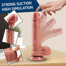 7.87in Soft Silicone Male Female Dildo For Adults Vaginal Love Sex Toy