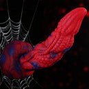 7.87in Spider Skin Liquid Silicone Soft Dildo Adult Pleasure Product