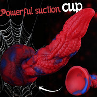 7.87in Spider Skin Liquid Silicone Soft Dildo Adult Pleasure Product
