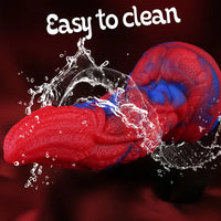 7.87in Spider Skin Liquid Silicone Soft Dildo Adult Pleasure Product