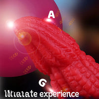 7.87in Spider Skin Liquid Silicone Soft Dildo Adult Pleasure Product