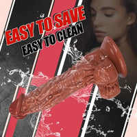 7.87in Spiked Real Love Dildo For Adult Women Sex Toy Female Masturbator