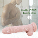 7.87in Super Real Skin Silicone Dildo Male Silicone Penis Toy