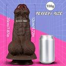 7.87in Superb Skin Thick Real Feeling Silicone Dildo For Women Men